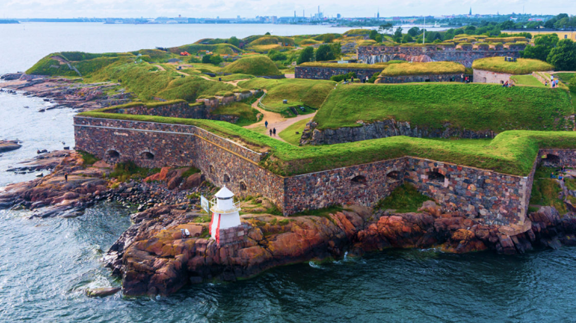 Suomenlinna UNESCO sea fortress in Finland