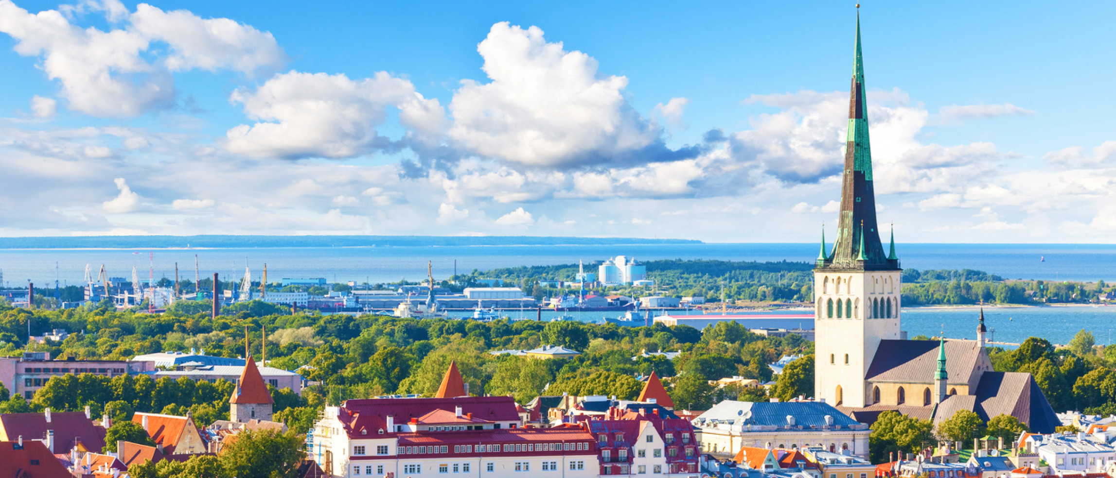 Tallinn, Estonia cityscape