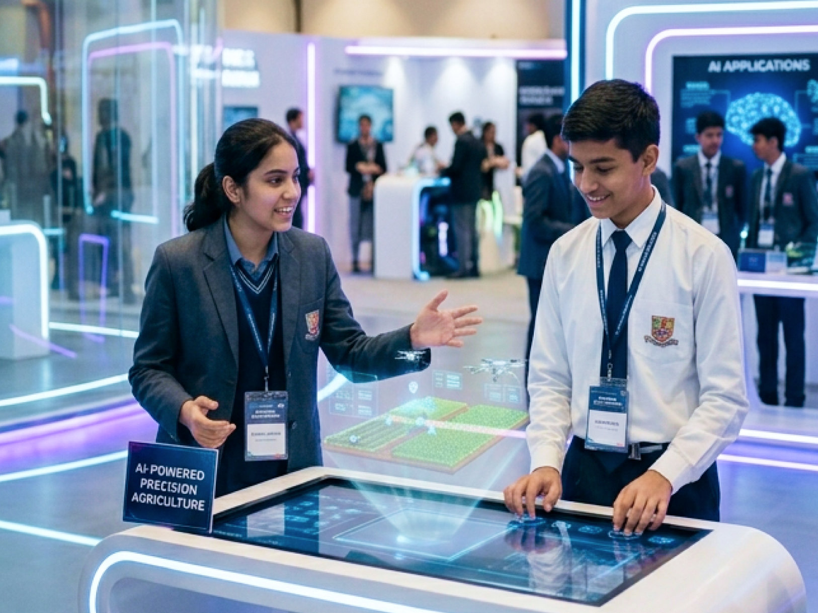Frontier Intelligence Exhibition showcase