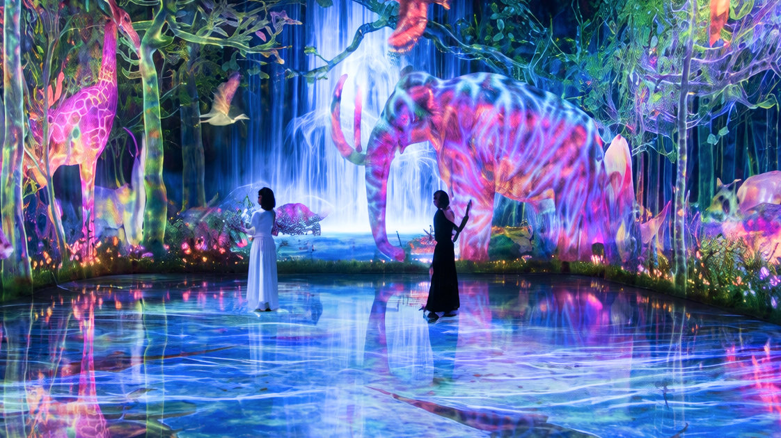 teamLab Planets immersive digital installation experience