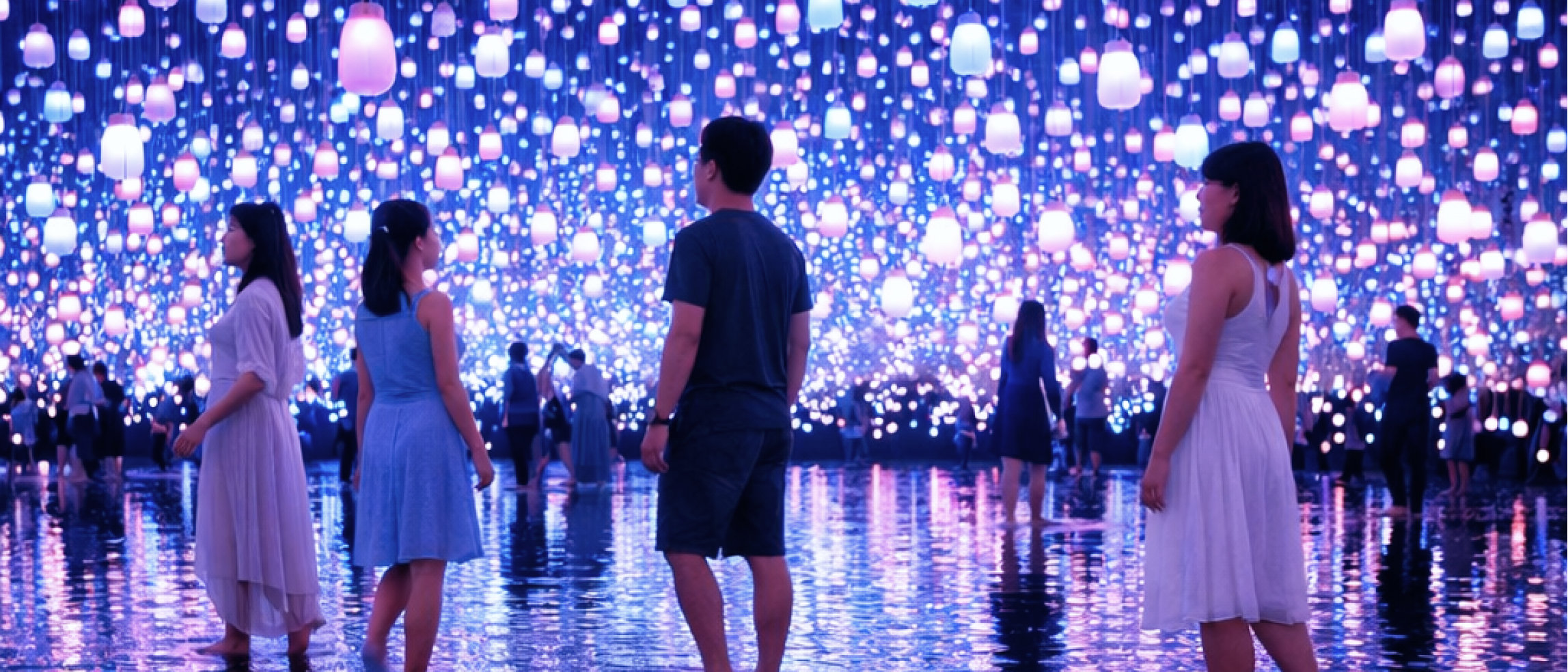 teamLab Planets immersive digital art installation