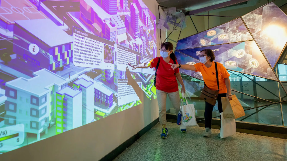Smart Nation City Gallery Day 1 programme activity