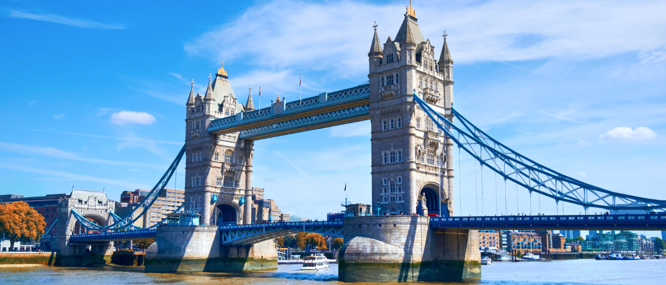London skyline in Great Britain