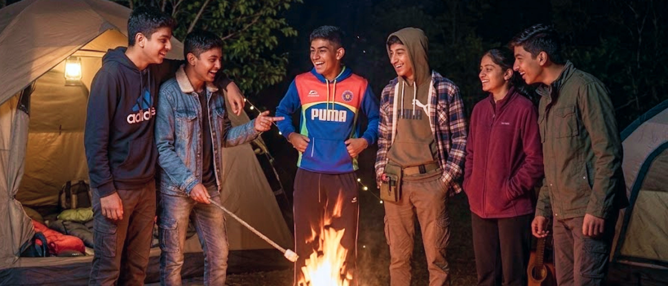 Campfire brotherhood session