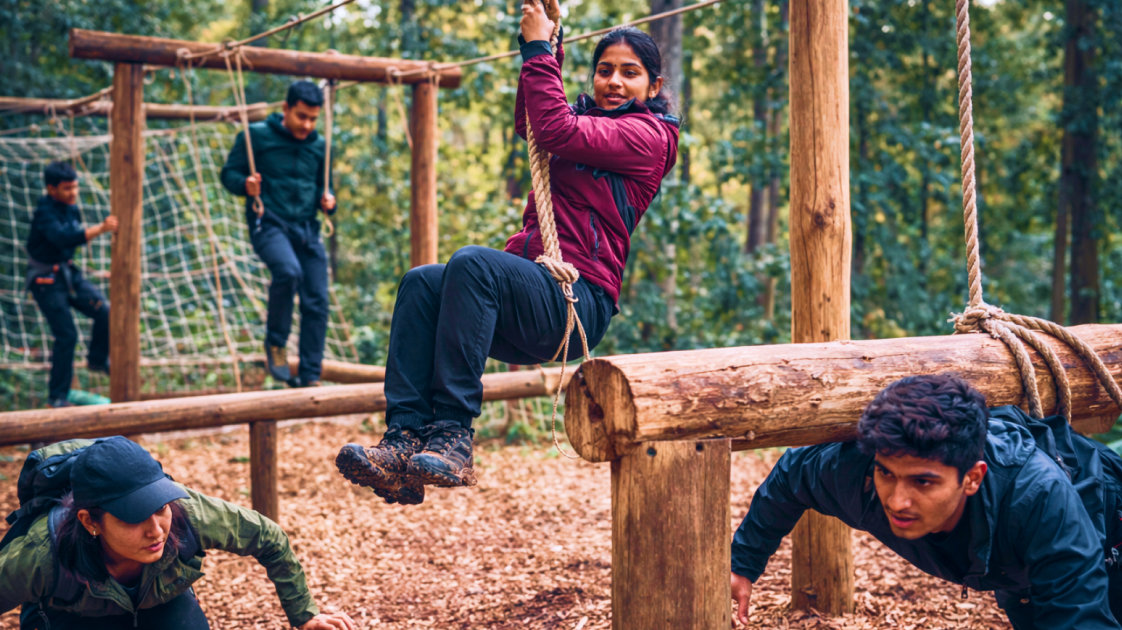 Obstacle combat course